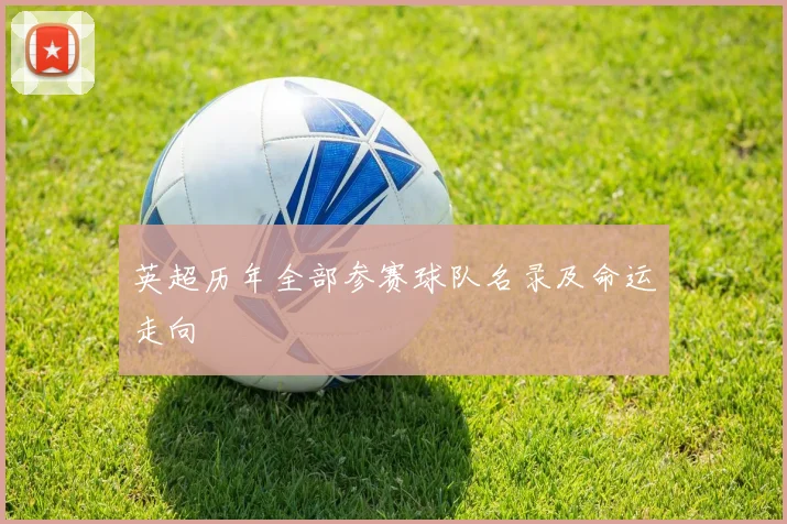 英超历年全部参赛球队名录及命运走向